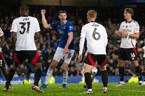 Everton FC v Fulham FC - Premier League