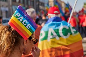 Peace March In Bari (Italy) On October 26, 2024 - Protest Against War