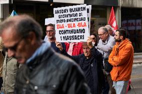 Peace March In Bari (Italy) On October 26, 2024 - Protest Against War