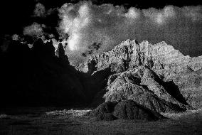 Badlands National Park (Infrared Photography - Alternative Process)