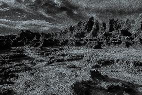 Badlands National Park (Infrared Photography - Alternative Process)