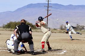 California baseball event at WWII-era camp