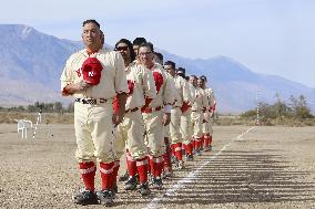 California baseball event at WWII-era camp