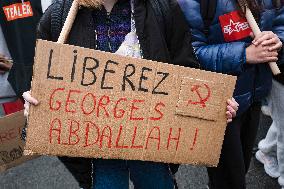 Mobilization For The Liberation Of Georges Abdallah, In Prison For 40 Years - Lannemezan