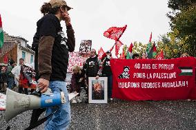 Mobilization For The Liberation Of Georges Abdallah, In Prison For 40 Years - Lannemezan