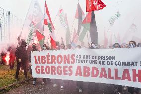 Mobilization For The Liberation Of Georges Abdallah, In Prison For 40 Years - Lannemezan