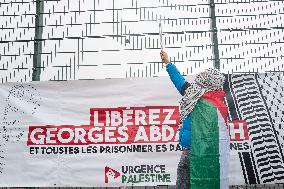 Mobilization For The Liberation Of Georges Abdallah, In Prison For 40 Years - Lannemezan