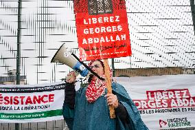 Mobilization For The Liberation Of Georges Abdallah, In Prison For 40 Years - Lannemezan