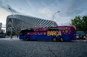 Atmosphere Prior Real Madrid v FC Barcelona - Madrid