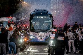 Atmosphere Prior Real Madrid v FC Barcelona - Madrid