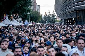 Atmosphere Prior Real Madrid v FC Barcelona - Madrid