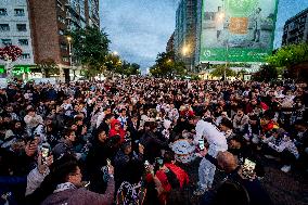 Atmosphere Prior Real Madrid v FC Barcelona - Madrid