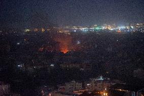 Israeli Airstrike In Beirut