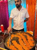 Traditional Indian Sweets For The Festival Of Diwali