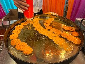 Traditional Indian Sweets For The Festival Of Diwali