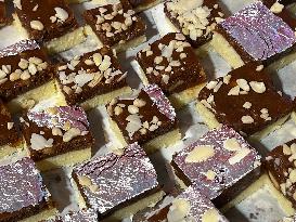 Traditional Indian Sweets For The Festival Of Diwali