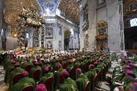 Mass at the conclusion of the 16th Ordinary General Assembly of the Synod of Bishops