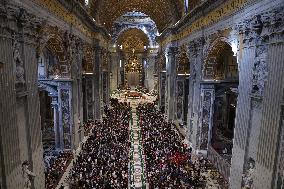 Mass at the conclusion of the 16th Ordinary General Assembly of the Synod of Bishops