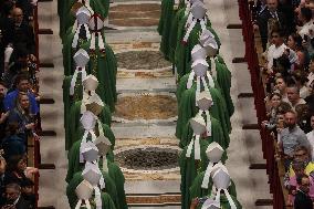 Mass at the conclusion of the 16th Ordinary General Assembly of the Synod of Bishops