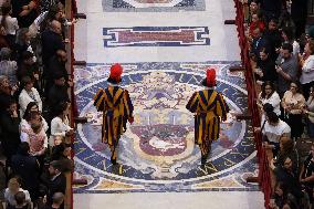 Mass at the conclusion of the 16th Ordinary General Assembly of the Synod of Bishops