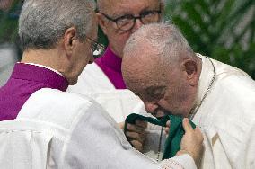 Mass at the conclusion of the 16th Ordinary General Assembly of the Synod of Bishops