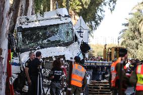 At Least 35 Injured In Truck Ramming In Central Israel