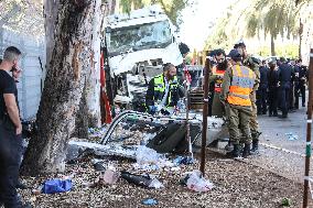 At Least 35 Injured In Truck Ramming In Central Israel