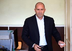 President Rumen Radev Voting