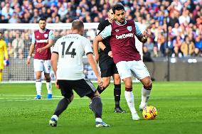 West Ham United FC v Manchester United FC - Premier League