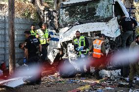 At Least 35 Injured In Truck Ramming In Central Israel