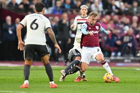 West Ham United FC v Manchester United FC - Premier League