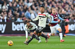 West Ham United FC v Manchester United FC - Premier League