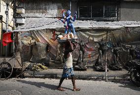 Diwali Festival Preparation In Kolkata, India