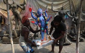 Diwali Festival Preparation In Kolkata, India