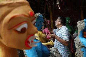 Diwali Festival Preparation In Kolkata, India