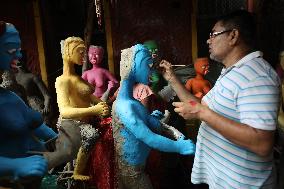 Diwali Festival Preparation In Kolkata, India