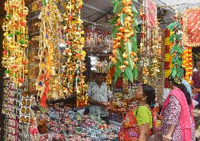 Diwali Market In Kolkata, India