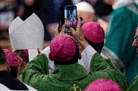 Pope Francis Closes The 16th General Assembly Of The Synod Of Bishops