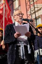 Demonstration In Bari, Italy