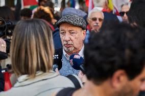 Demonstration In Bari, Italy