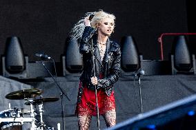 The Pretty Reckless Performs In Reggio Emilia