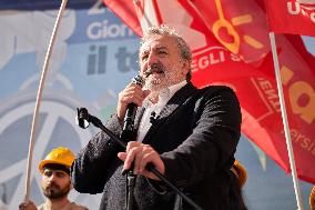 Demonstration In Bari, Italy