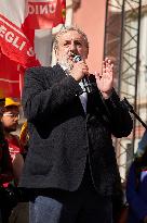 Demonstration In Bari, Italy