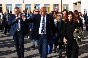 Boyko Borissov Voting In Bulgaria