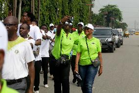 White Cane Safety Day In Lagos, Nigeria