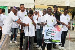 White Cane Safety Day In Lagos, Nigeria