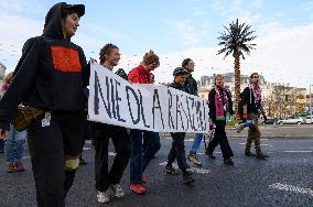 Rally In Support Of Right To Asylum In Poland.