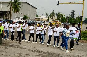 White Cane Safety Day In Lagos, Nigeria