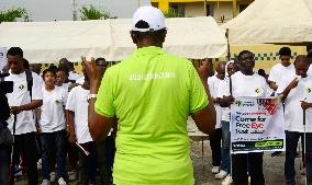 White Cane Safety Day In Lagos, Nigeria