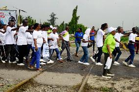 White Cane Safety Day In Lagos, Nigeria